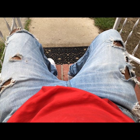 Hollister distressed jeans - Picture 3 of 4